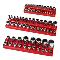 Socket Tray SAE & Metric Socket Holder for Efficient Tool Organization,for Professional Use Stand Holder 40JE 2