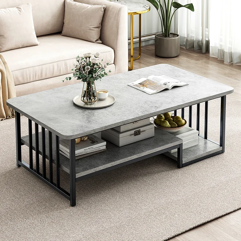 

Aesthetic Minimalist Coffee Tables Vintage Korea Square White Storage Vintage Coffee Tables Kitchen Bijzettafel Decoration Home