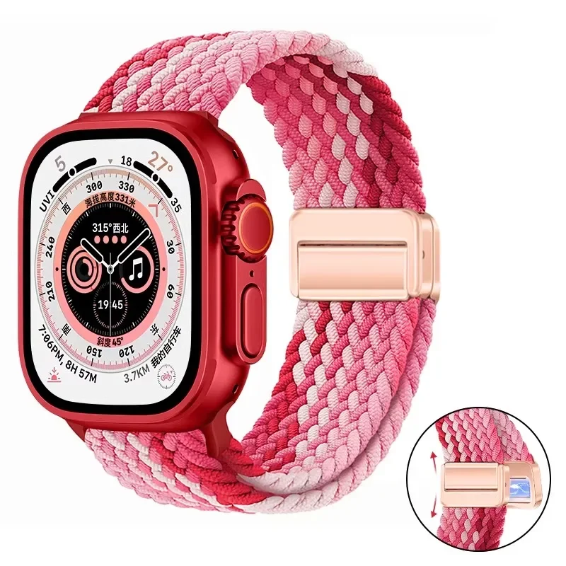 Breathable Nylon Loop Strap with Magnetic Closure