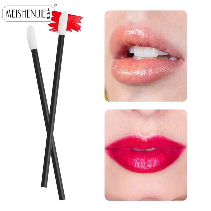 Wholesale 50/1000pcs Lip Brushes Applicators Eyelashes Brush Lipstick Brush Lip Gloss Applicator Wands Makeup Beauty Tool 4