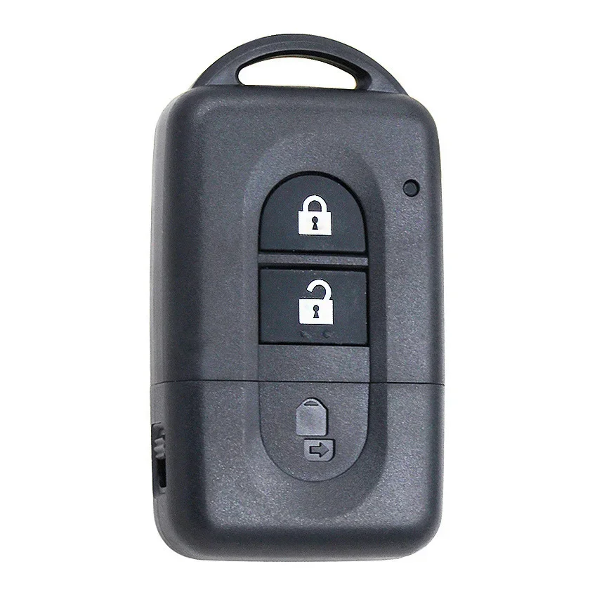 Replacement Remote Key Shell Case Fob 2 Button for Nissan Micra X-trail Qashqai Juke Duke Pathfinder Note with Uncut Key Blade key case car key shell key shell