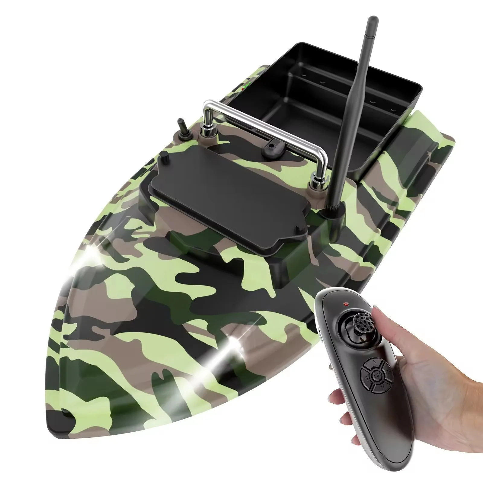 Super Large Capacity 500m Remote Control RC Bait Boat Carp Fishing Device From China