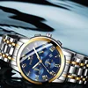 BINBONG Men Watches 2024 Top Brand Luxury Waterproof Date Clock Male Steel Strap Casual Quartz Watch Sports Wrist Watch Men 4006 5