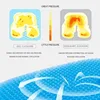 Breathable Gel Seat Cushion Summer Honeycomb Design For Pressure Relief Back Tailbone Pain - Home Office Wheelchair Chair Cars 3