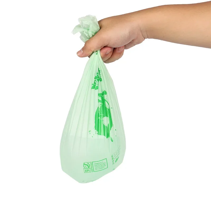 Trash Bags 50pcs 6/8/10L /30L Biodegradable Compostable for Kitchen