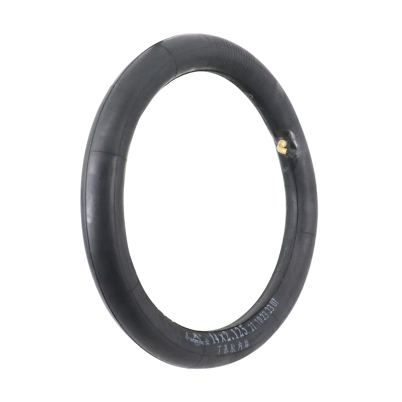 Camera D’aria Per Bici In Gomma Butilica 14x2.125 – Valvola Piegata In Metallo, Perfetta Per Ebike E City Bike