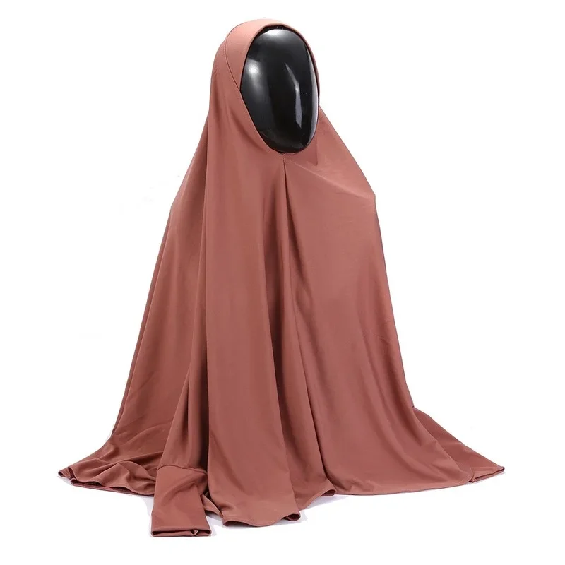 

_ Мусульманская молитвенная одежда, однотонный стиль, поклонение, льняная ткань, длинное платье, манжеты, одежда, США, Лидер продаж, головной платок