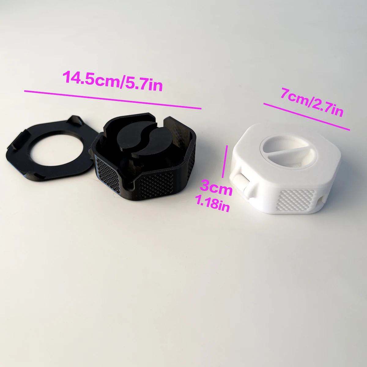 Universal Desktop Cable Organizer – Rotating Design for Tangle-Free Cable Management, Ideal for Home and Office