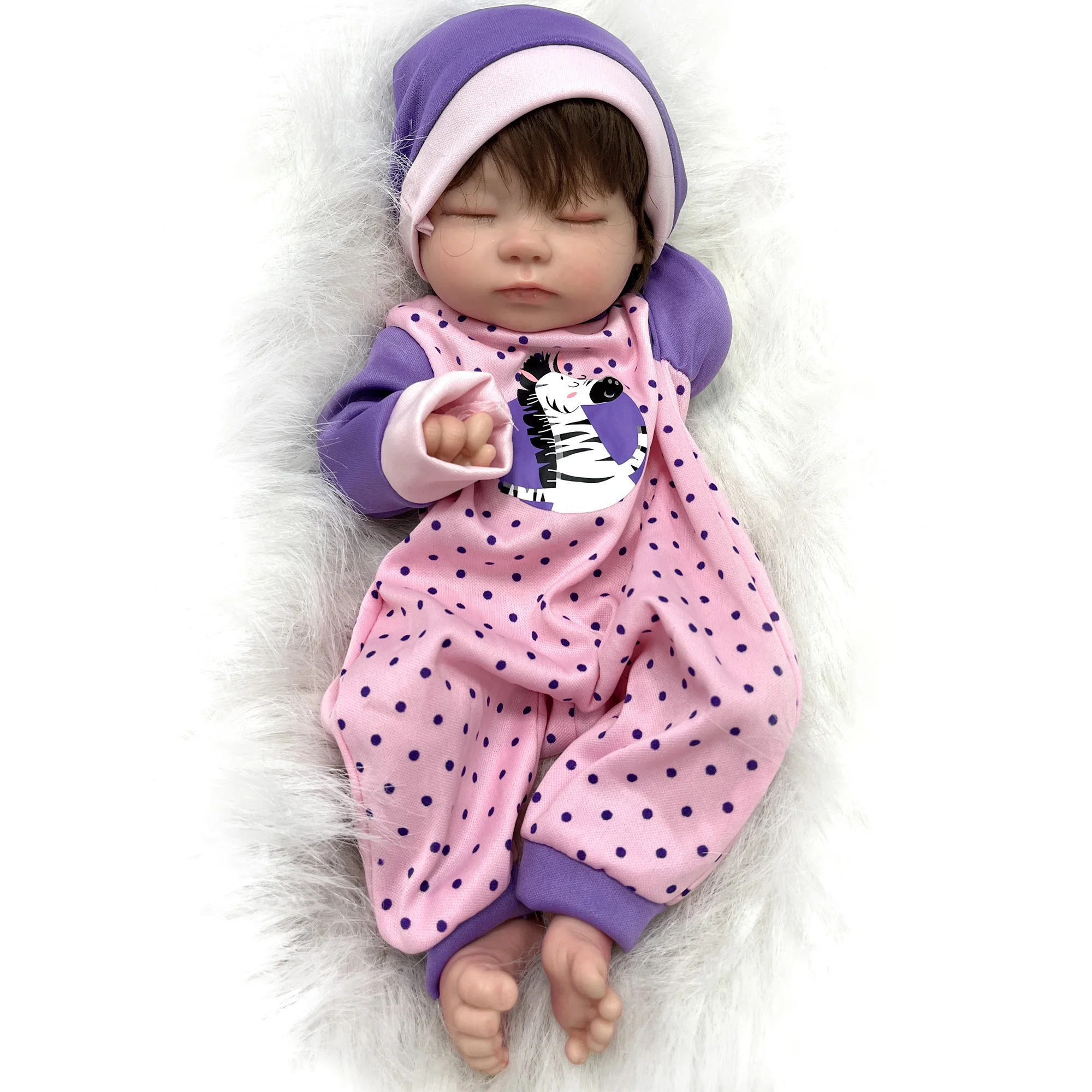 35CM Painted Silicone Dolls Full Solid Silicone Bebe Reborn Doll Can Drink Milk & Pee Dolls For Girls Corpo De Silicone Inteiro