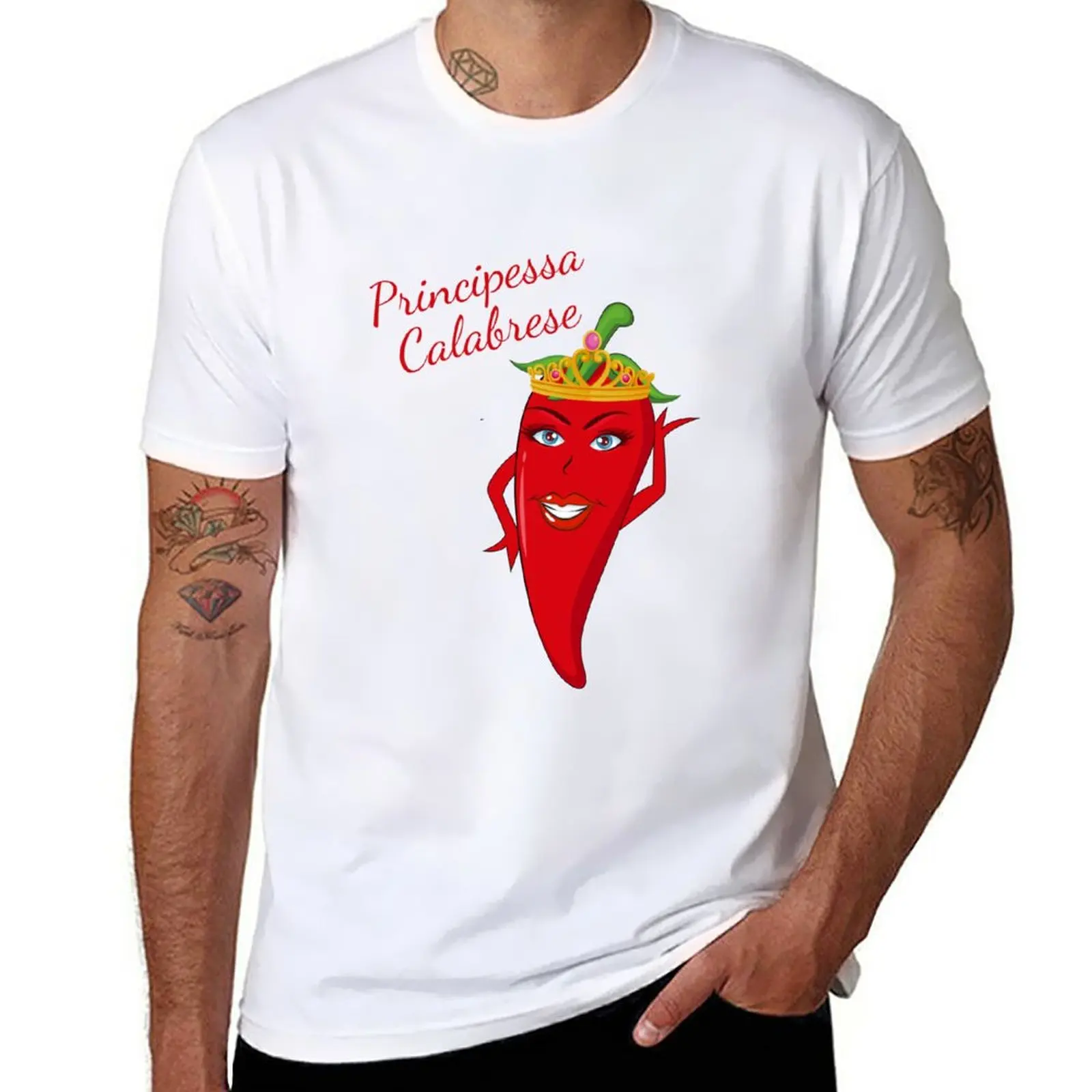 

New Principessa Calabrese T-Shirt Short sleeve tee animal print shirt for boys t shirts men