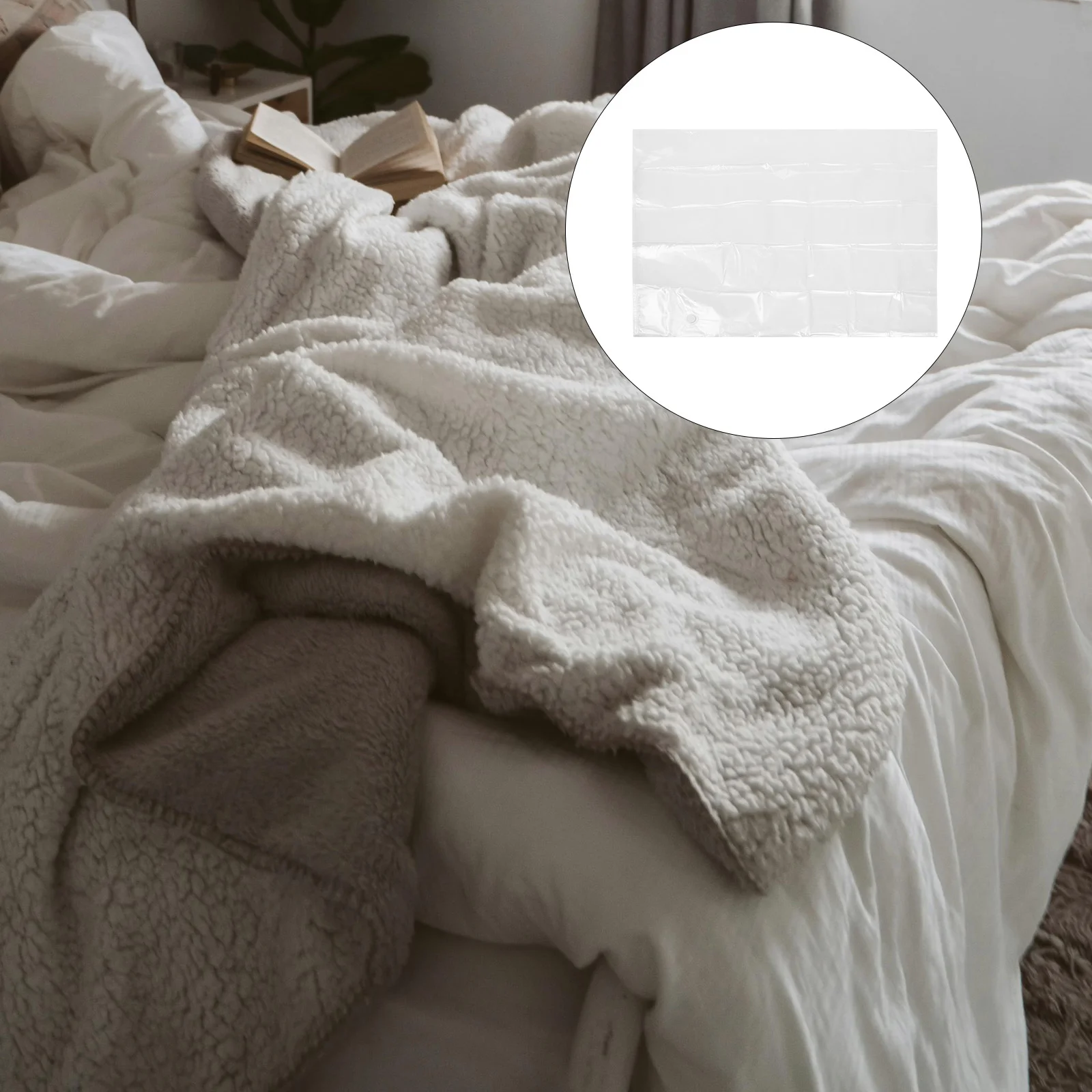 

Large Vacuum Storage Bag Sealable Vacuum Seal Mattress Bag Compression Bag Clothes Blanket Quilt Mattress Bag