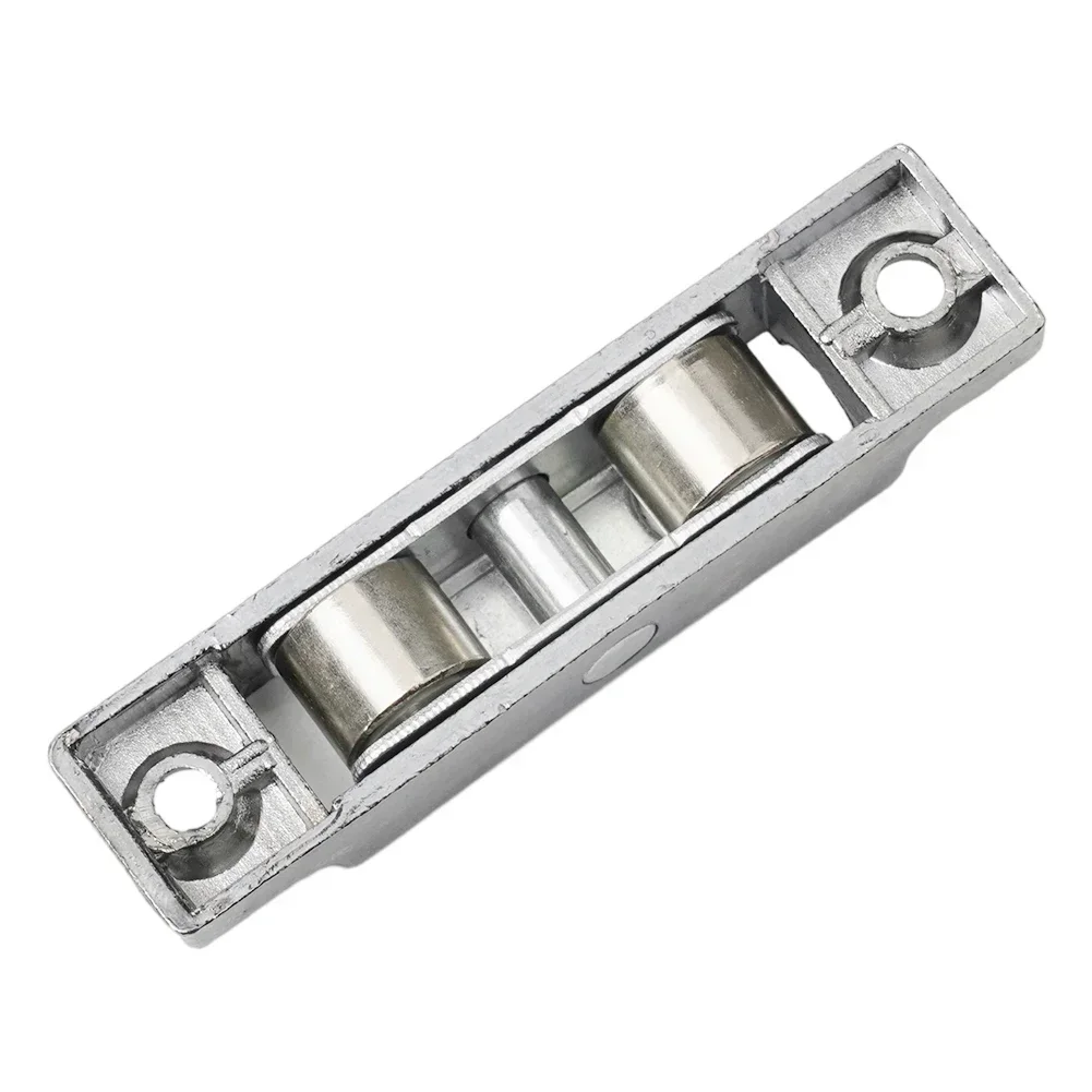 Zinc Alloy Window Pulley Pulley Slot Wheels Silent Copper U Groove Track Door Roller Casters Sliding Glass Window Roller