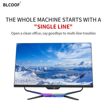 올인원 컴퓨터 G2030 24 인치 데스크탑 블랙 게임 PC R5240 HD 인텔 i5-2300 Monoblock PC RAM 8GB 전체 게이머 세트
