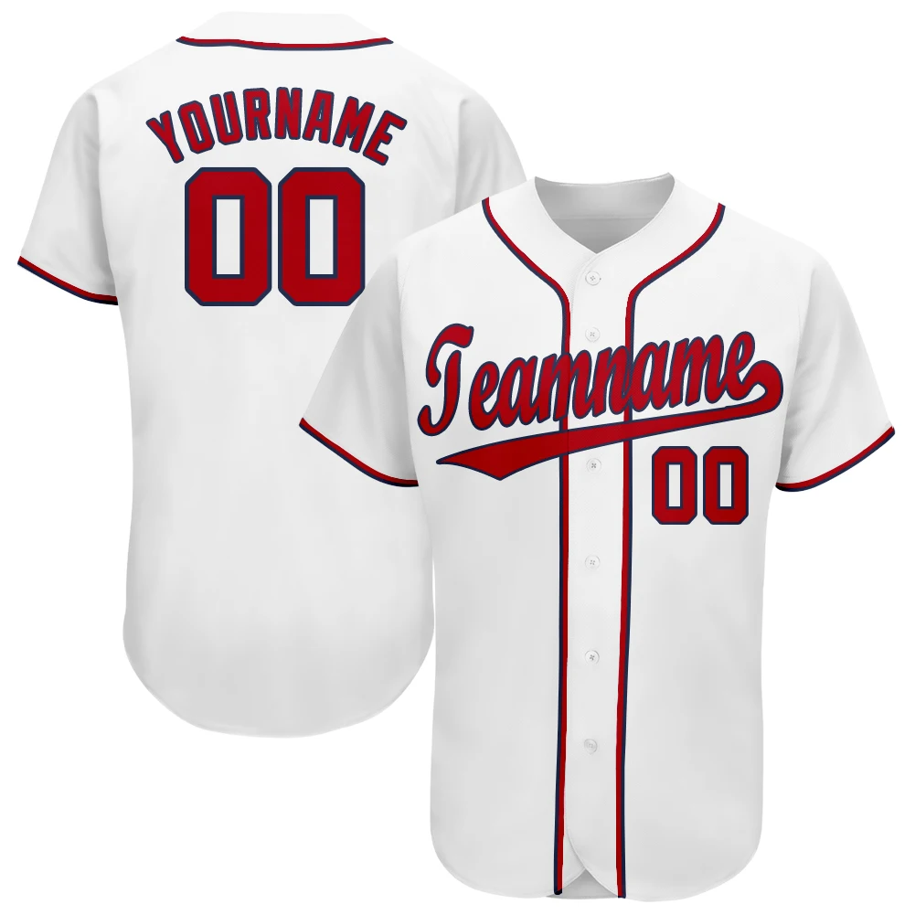 Baseball Jersey Sublimation Men Youth Printing Soft Outdoor Team Player Sports Short Shirt Oversized Clothing