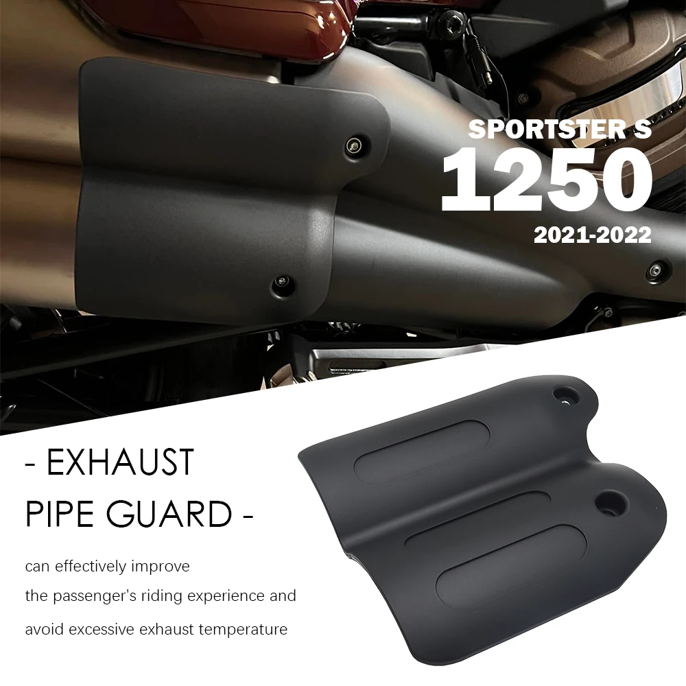 

Выхлопной тепловой экран для мотоцикла Sportster S 1250 Sportster1250 аксессуары RH1250 защитный экран 2021 2022 задний пассажир