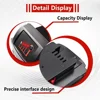 For Milwaukee M18 Power Tool Battery, Charger, BR, XC, 18V, 6000mAh 9000mAh  M18B5, 48-11-1860,2604-22 Built-in 18650 Battery 4
