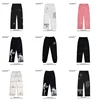 Loose Training Sport Printed Men's Sweatpants American Style Casual Basketball Pants Nine Points Long Running Loose Comfortable