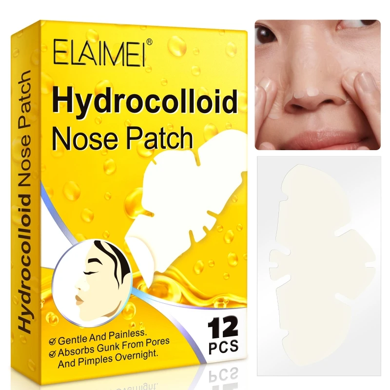 Hydrocolloid Acne Pimple Patch Nose Patch for Blackhead,Blemishes Zit