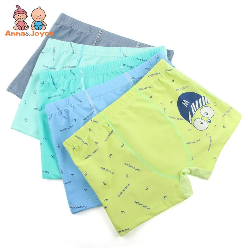 3 шт./Лот мягкие дышащие трусы-боксеры для мальчиков |