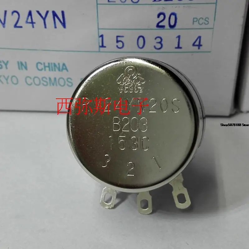 

Authentic Japanese original TOCOS carbon film potentiometer rv24yn20sb104 100k Tokyo Moscom Original New Quick Shipping