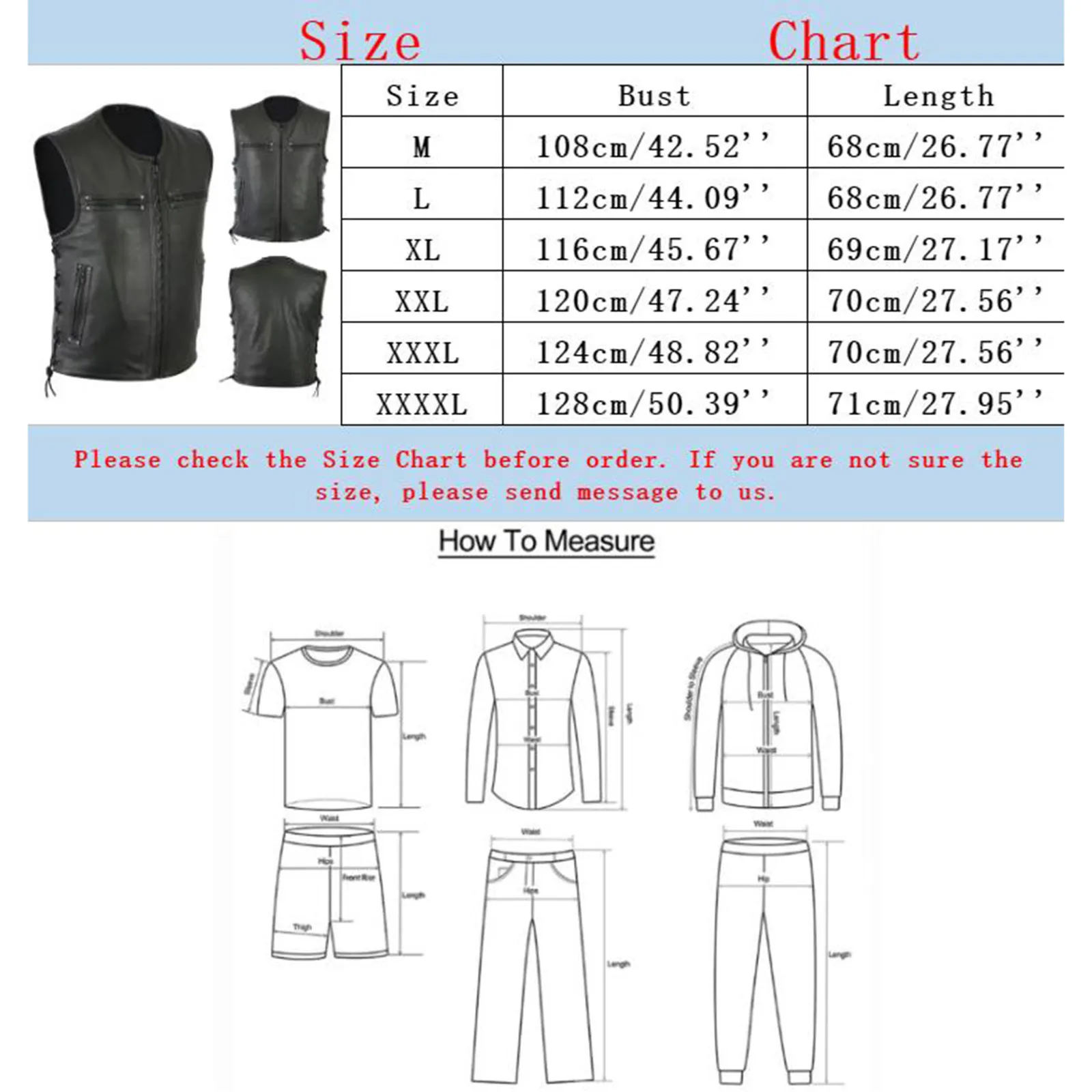 Sleeveless Vest Men Solid Color Leather Autumn