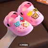 Boys Girls Cute Cartoon Beach Slippers Sandals Kids Garden Shoes Outdoor Children Slippers Baotou Anti-kick Water Shower Slipper 4