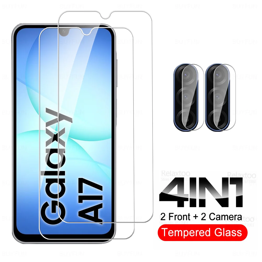 8-in-1 Tempered Glass HD Lens and Screen Protector