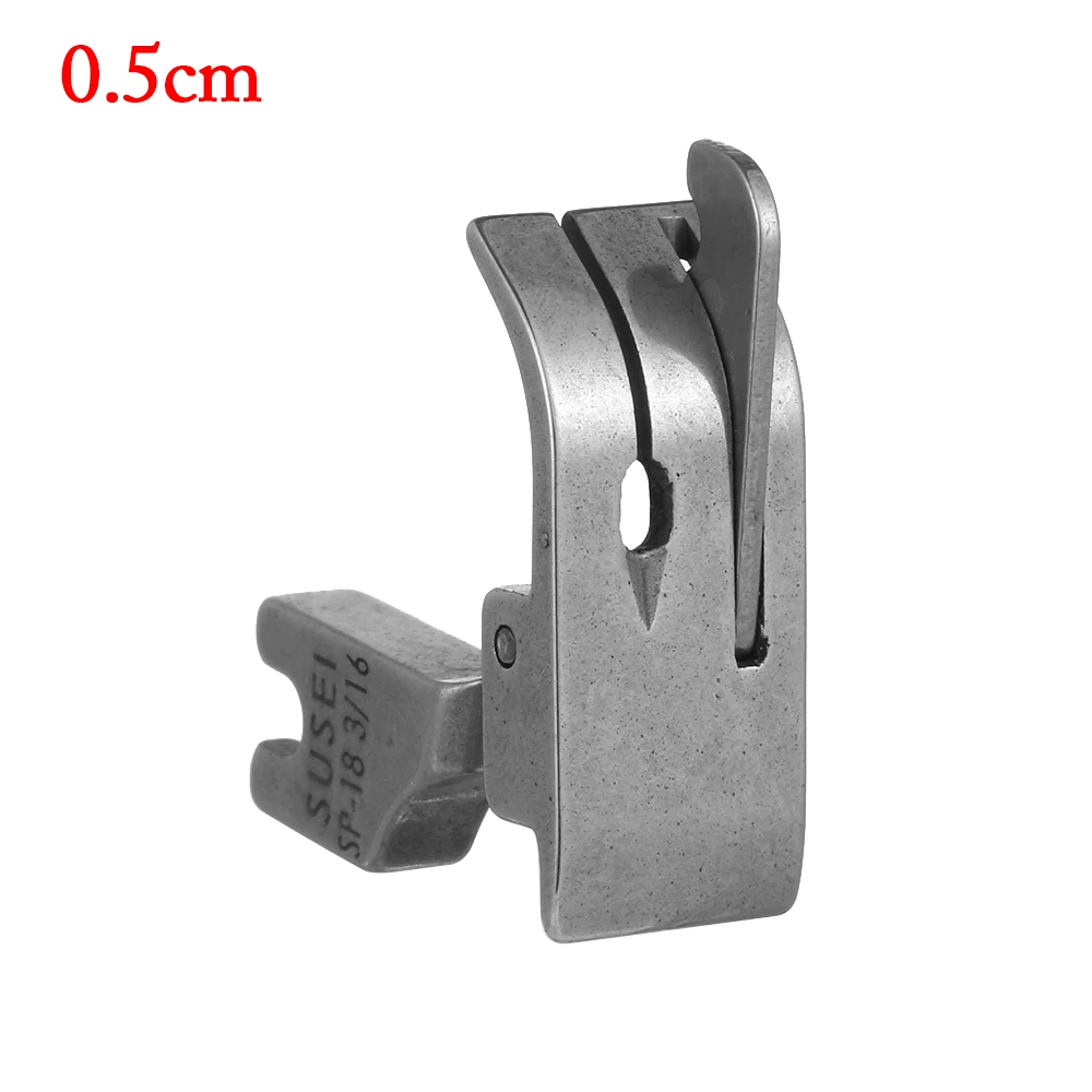 1Pc Metal Presser Foot SP-18 Industrial Sewing Machine Flat Car Moving Edge Single Needle 1/4 1/8 3/8 1/16 3/16 5/16 1/32 sculptural needle felting Needle Arts & Craft