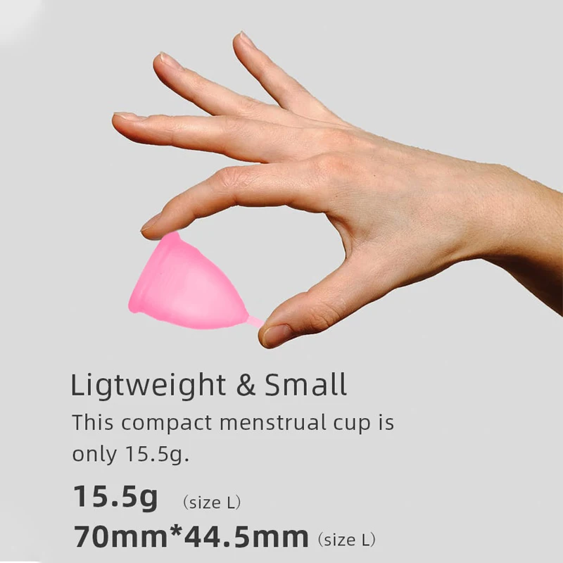 Reusable Silicone Menstrual Cup - Feminine Hygiene Solution