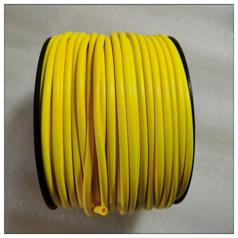 Tubo Quadrado do Pvc para a Máquina Eletrônica da Letra Luva do Pvc Marcação do Fio Cabo Impressora da Identificação Amarelo Branco 0.5 Mm8.0 mm - Imagem 6