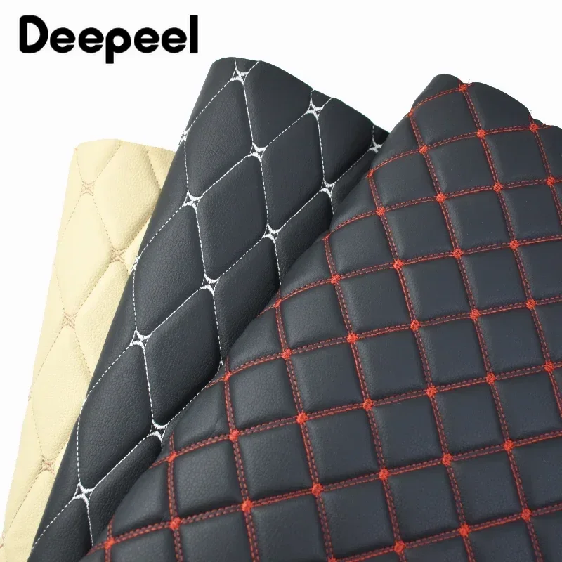 45*160cm Synthetic Leather Fabric 0.7mm PVC Fabrics for Car Floor Seat Cushion Background Wall Upholstery Material Accessories leather fabric vinyl sewing fabric vinyl fabric