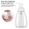 Clear Blue Shampoo Lotion Shower Gel Foam Pump Bottles Foaming Bottle Liquid Soap Whipped Mousse Points Bottling 2