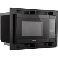RecPro RV Convection Microwave Black 1.1 Cu. ft |120V| Microwave | Appliances | Direct Replacement for High Pointe and Greystone 1