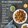 Instant Pot Duo Crisp 11-in-1 Air Fryer and Electric Pressure Cooker Combo with Multicooker Lids that Air Fries, 3