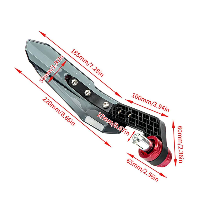 FB Mondial SMT 125 SMX 125 SMX 125 Enduro SMX 125 용, 모타드 이몰라 125 핸드 가드 실드, 보호대 앞유리
