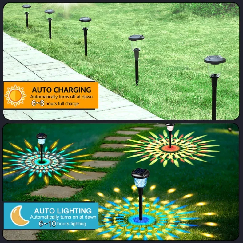 Solar Outdoor Lights Garden Lamps Powered Waterproof Landscape Path Yard Backyard Lawn Patio Decorative LED Lighting solar lights garden light solar decoration light solar spot light