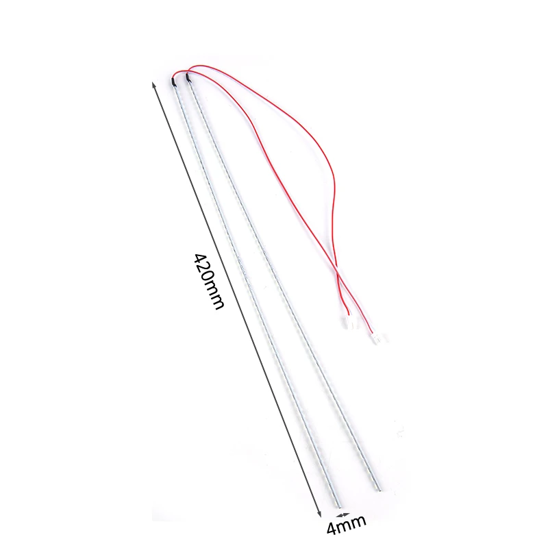 와이드 패널 LED 백라이트 램프 업데이트 CCFL에서 LED 2 개 스트립, 드라이버 보드, 입력 케이블, 420mm 밝기 조절 키트, 19 인치, 1 세트