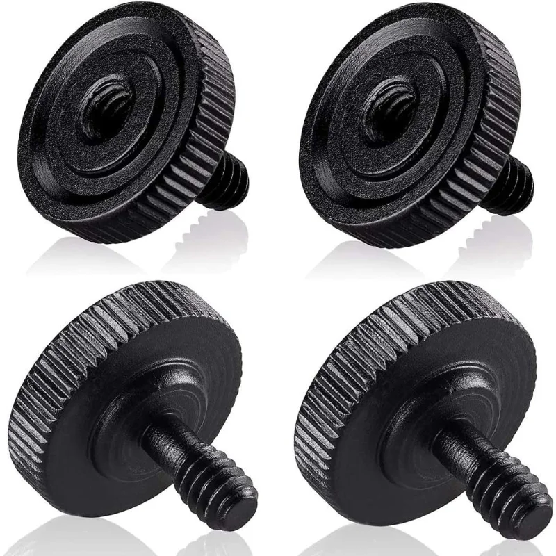 Screw 1/4 Male 1/4 Female Thread Thumb Screw Tripod Camera Thread