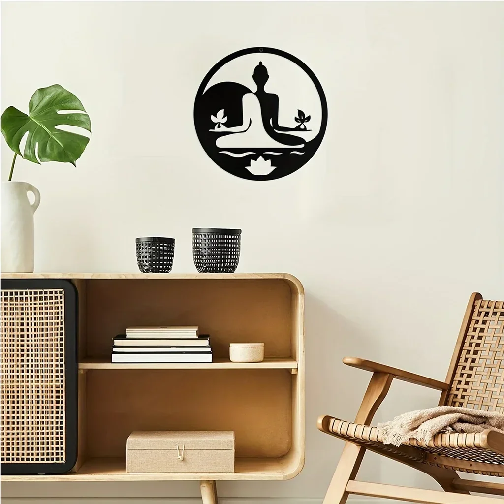 Рисунок 5 - Железный Будда настенное искусство