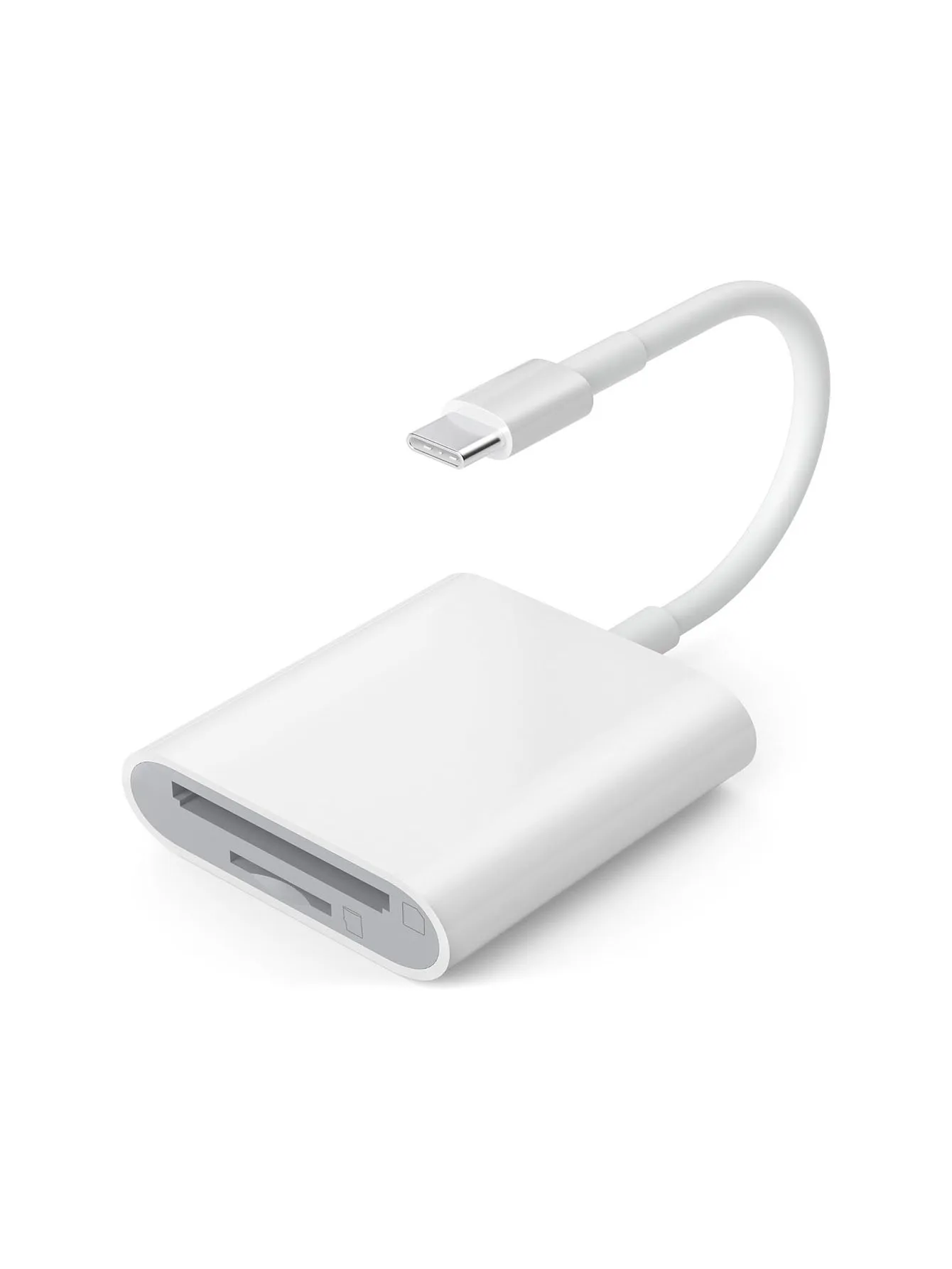 İkisi Bir Arada Tip-c Akıllı Kart Okuyucu, USB 3.0, Evrensel OTG Kart Okuyucu, SD/TF Kart Okuyucuyu Destekler