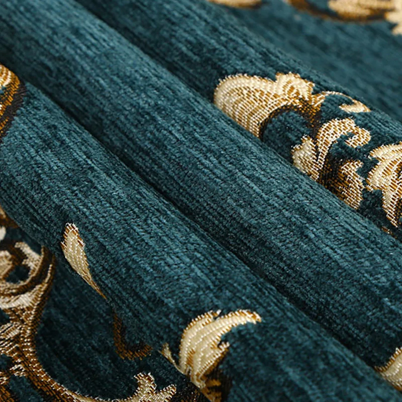Chenille Fabric Sofa Cover Non-slip Cushion Home Living Room European Sofa Cover Jacquard Embroidery Slipcover Couch Protector 4