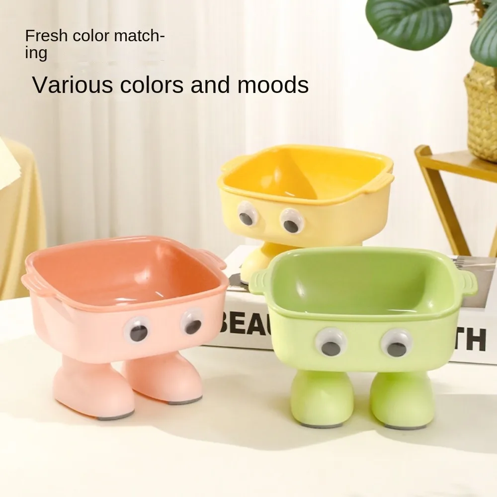 

Робот-форма, робот, наклонная чаша, Новая прочная пластиковая чаша для кормления кошек, прочная чаша с защитой от опрокидывания кошек