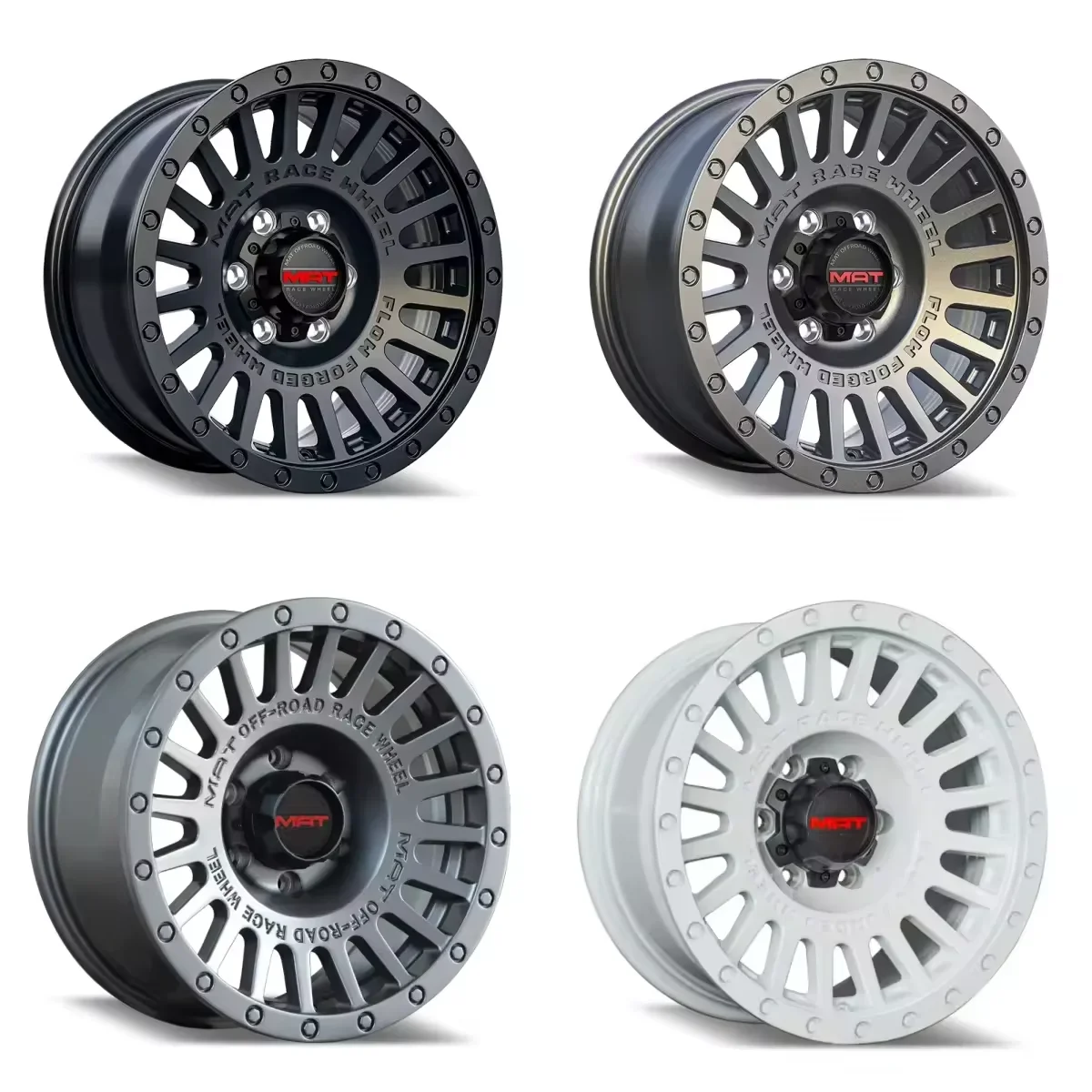 New Design flow forged 17 18 inch 5*114.3 6*139.7 alloy wheel rim 4X4 off road hard aluminum for Pickup$SUV