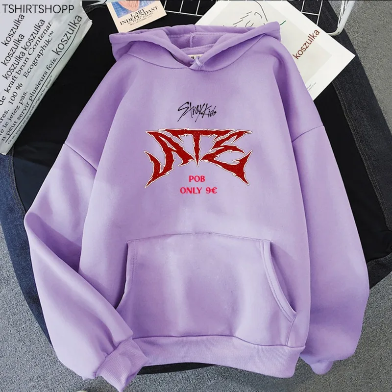 ATE Chk Chk Boom Hoodie Women's Cool Aesthetic Retro Pattern Hoodie Unisex Autumn/winter Casual Retro Pullover Sweatshirt 2