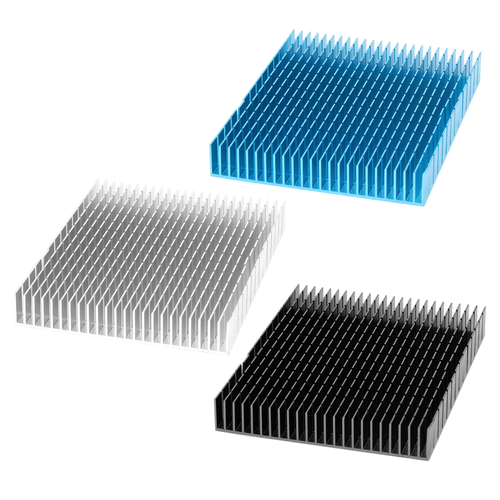 Heat Sink Smart Design Durable Aluminium Easy Installation Heatsink 150x120x20mm Wide Use Oxidized for PCB for CPU pcb heatsink
