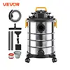 VEVOR Stainless Steel Wet Dry Shop Vacuum Wet  Dry Vac Powerful Suction  Small Shop Vac Perfect for Carpet Debris  Pet  Hair 1