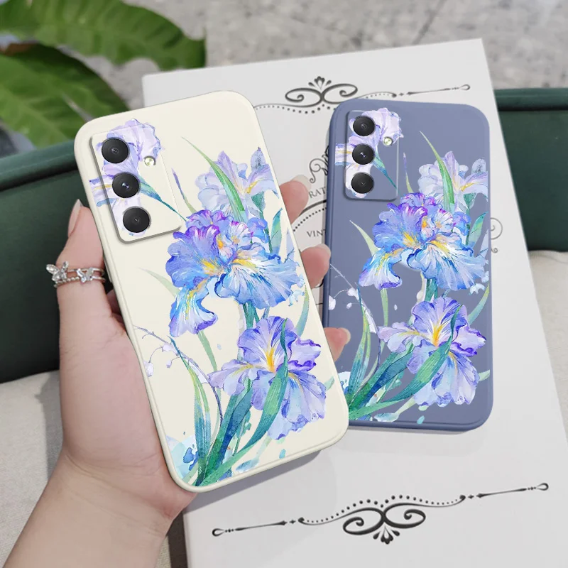 Gorgeous Iris Flowers Phone Case Cover