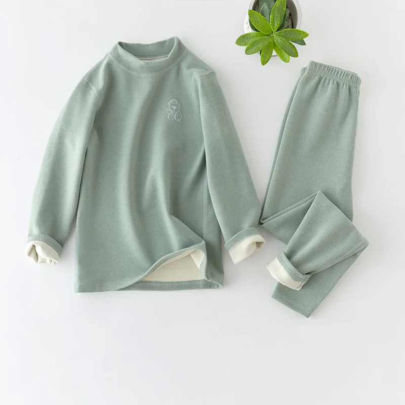 Yeacher Ropa Interior Térmica De Invierno Para Niños, 2 Uds., Forro
