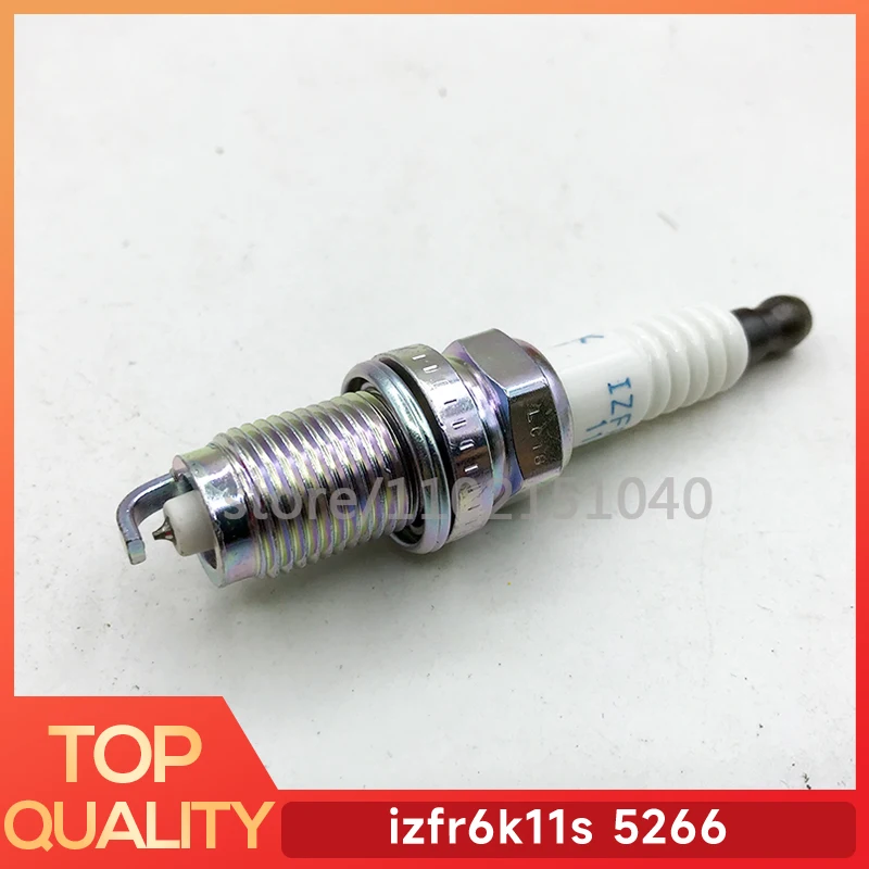 IZFR6K-11S 5266 IZFR6K11S 9807B-561BW Iridium Spark Plug 4PCS for Honda Civic 2006-2011 1.8 9807B561BW IZFR6K 11S