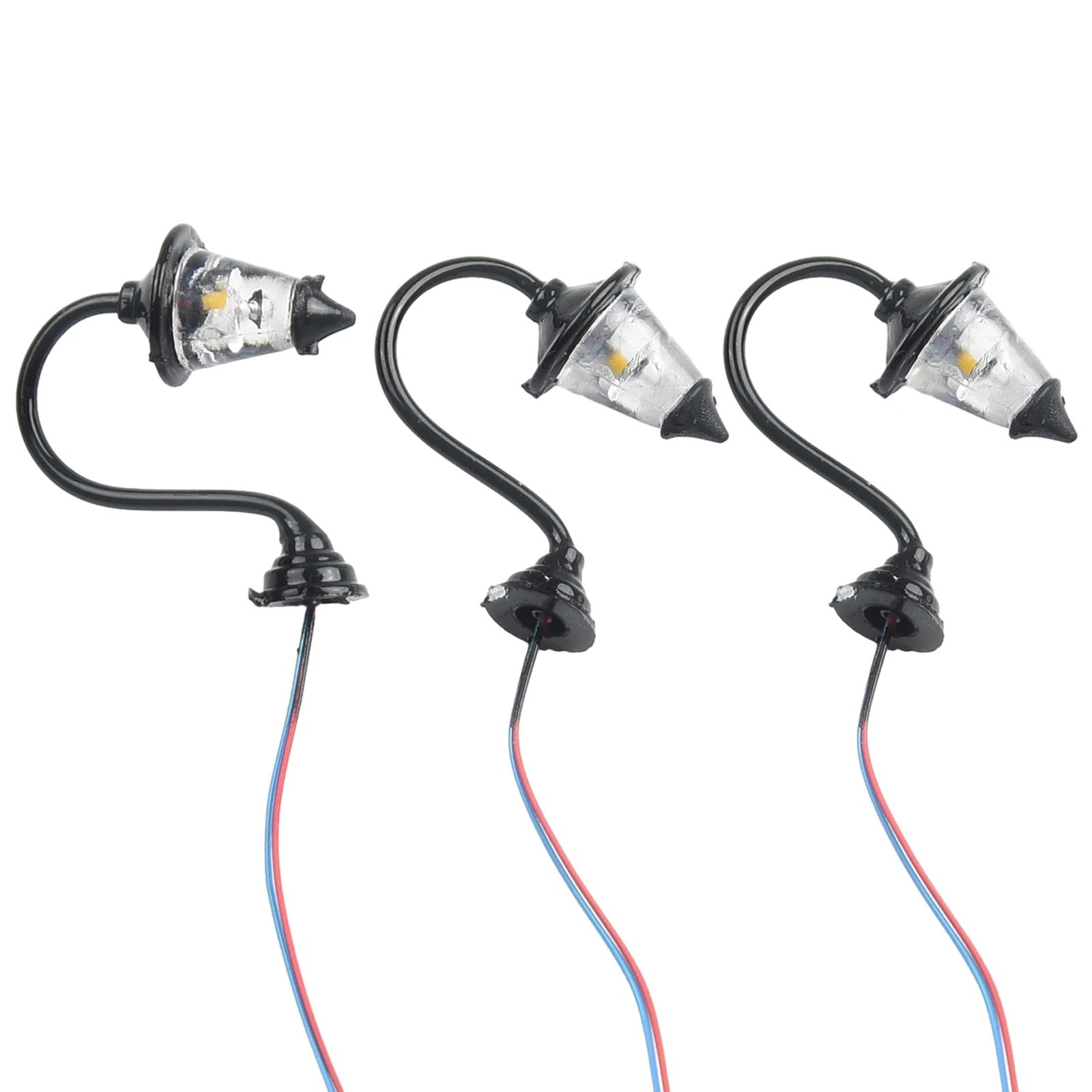 10 Lights 1:87 H0 Landscape Scale Wall Lamp Outdoor Street 1 Lamp Suitable For Model Train Architectural Decoration Oil Sha